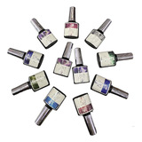 Kit 12 Esmalte Em Gel Magnético Olho De Gato Led E Uv Nails