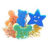 Kit 12 Esponja Bucha Infantil Para Banho Atacado Revenda