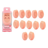Kit 12 Esponja De Silicone Limpeza Facial Hello Mini