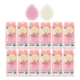 Kit 12 Esponjas Silicone De Dedo Limpeza Facial Hello Mini