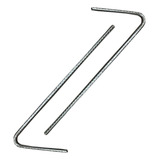 Kit 12 Estacas Ferro Barraca Camping Gazebo Guarda sol 4 2mm
