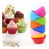 Kit 12 Formas Silicone Mini Cupcake Bolo Muffin Assadeira