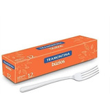 Kit 12 Garfo Mesa Tramontina Restaurante Aço Inox Búzios