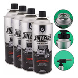 Kit 12 Latas Refil Gás Butano Para Fogareiro E Maçarico Bullfire 230g