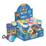 Kit 12 Lembrancinha Bolha De Sabao 60ml Patrulha Canina