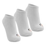 Kit 12 Meias Rafa Parize Adulto Invisível Branco