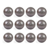 Kit 12 Mini Bola Overball Funcional Pilates Fitness Vollo