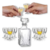 Kit 12 Mini Taça Tacinha E Garrafa Licor Vidro Lembrancinha