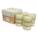 Kit 12 Mini Velas Aromáticas Premium Jasmim C 12 Mini Velas Velitah Brasil
