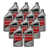 Kit 12 Óleos Quicksilver Premium Tc w3 P Motores 2t 500ml 