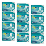 Kit 12 Pacotes Absorvente Geriátrico Dry Man C 10 Masculino