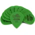 Kit 12 Palhetas Dunlop Tortex Jazz Iii Xl 0.88mm Usa 498p Cor Verde Tamanho 0.88