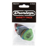 Kit 12 Palhetas Dunlop Variety Pack Sortidas Pvp 102 Cor Diversos