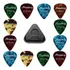 Kit 12 Palhetas Guitarra Strinberg 0.46mm + Porta Palhetas