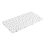 Kit 12 Pallet Palete Piso Modular Estrado Plastico 25x50x2 5