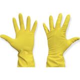 Kit 12 Par Luva Multiuso Latex Limpeza Impermeavel Reforçada