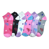 Kit 12 Pares Meia Infantil Cano Alto Unissex Atacado Cores