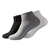Kit 12 Pares Meia Masculino Cano Curto Soquete Varias Cores
