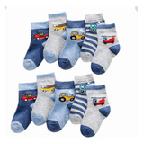 Kit 12 Pares Meias Infantil Masculino Atacado