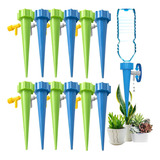 Kit 12 Pcs Gotejador Irrigador Acoplável Garrafa Pet Planta