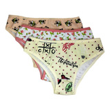 Kit 12 Pecas Calcinhas