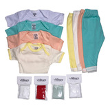 Kit 12 Peças Roupas Bebê Enxoval