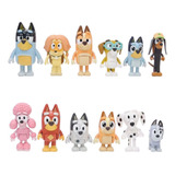 Kit 12 Personagens Bluey