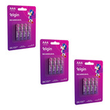 Kit 12 Pilha Recarregaveis