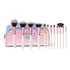 Kit 12 Pinceis Pincel Para Maquiagem Com Estojo