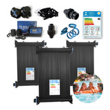 Kit 12 Placas 2mt 10 000 Litros Aquecedor Solar Piscinas F