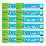 Kit 12 Pomadas Para Prevenção De Assaduras Babymed Azul 45g