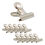 Kit 12 Presilhas 22 Mm Curvatura C Clips Unhas Gel Metal