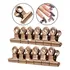 Kit 12 Presilhas Curvatura C Unhas De Gel Metal Rosé 29mm