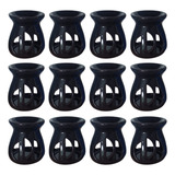 Kit 12 Rechaud Lua Difusor Óleos Essenciais Wax Melts Branc