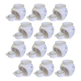 Kit 12 Rechaud Óleo Essen Wax Metls Bolinha C  Panelinha Bco