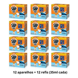 Kit 12 Rep Elétrico Sbp 12 Refis Inseticida Cheiro Suave