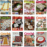 Kit 12 Revistas Crochê Casa Coleção Círculo