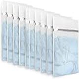 Kit 12 Sacos De Lavar Roupa Delicada íntima Lingerie Máquina Organizador Viagem