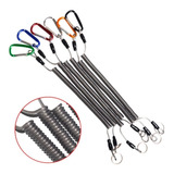 Kit 12 Salva Varas Pesca Cordão De Segurança Aço Alicate