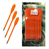 Kit 12 Setas Plásticas Besta Balestra 50 80 Libras