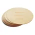 Kit 12 Sousplat 30 Cm Bolacha Disco Base Prato Mdf Cru Laser Cor Mdf Cru Sem Pintura Disco Lirculo Mdf Corte Laser