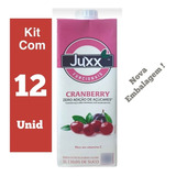 Kit 12 Suco Cramberry Sem Açúcar 1 Litro Juxx o Melhor 