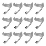 Kit 12 Suportes Prateleira Grade Freezer Gelopar Metalfrio