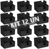Kit 12 Suportes Sachê Porta Guardanapos Açúcar Organizadores