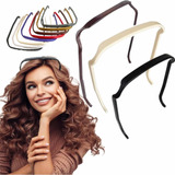 Kit 12 Tiara Quadrada Sunglasses Estilo Óculos Moda Faixa