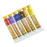 Kit 12 Tintas A Óleo Oil Colors Classic 20 Ml Acrilex
