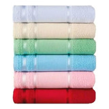 Kit 12 Toalhas Lavabo P Bordar 100 Algodão Escolar 50x30