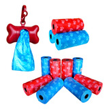 Kit 12 Und 240 Saquinho Coletor Cata Caca Pet Gato Cachorro