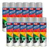 Kit 12 Unid Spray Decor Colorgin Multiuso Cores