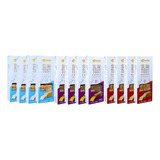 Kit 12 Unid Torrada Slim Tost 3 Sabores Vegano Caixa Fhom